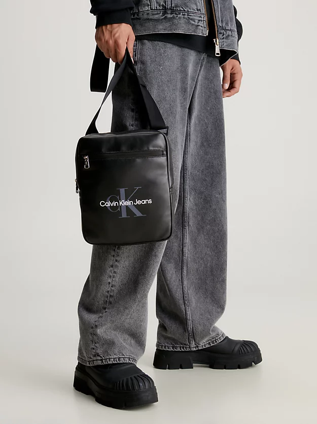 Bolsa de ombro para repórter