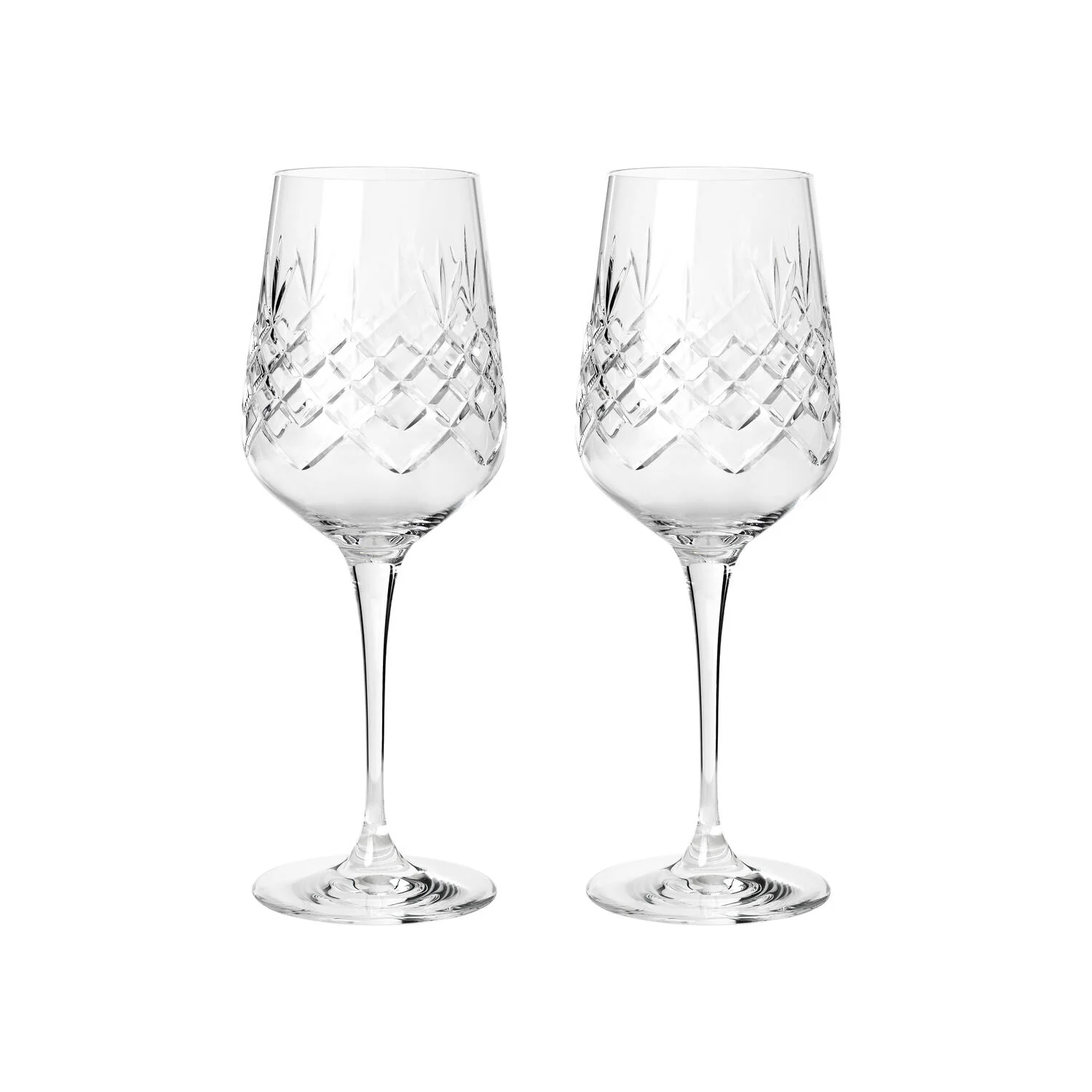 Frederik Bagger  Crispy Monsieur rødvinglas, klar, 2 stk - 45 cl