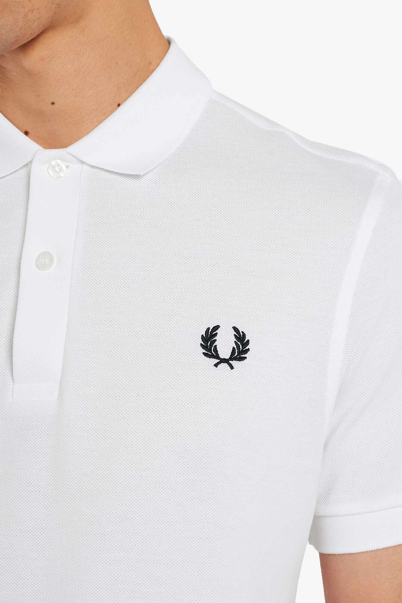 Camisa polo Fred Perry - Branca