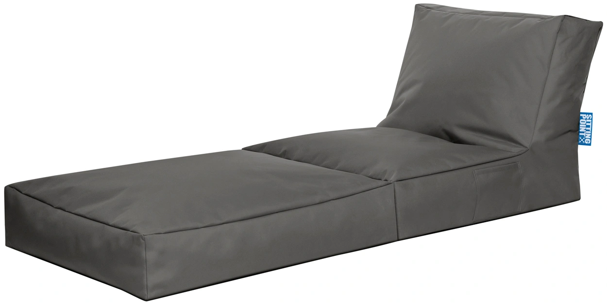 Sitzsack Twist SCUBA (Farbe: anthrazit)