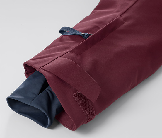 Halfzip-Skijacke, bordeaux
