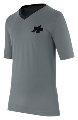 Maillot Manches Courtes Homme Assos Tactica Tech T5 Gris