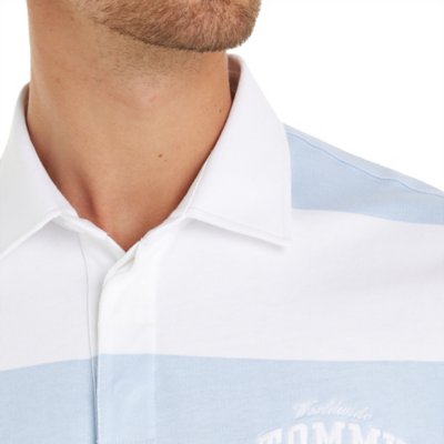 Polo à manches longues homme Tjm Rlx Varsity Cb Rugby Ext TOMMY HILFIGER