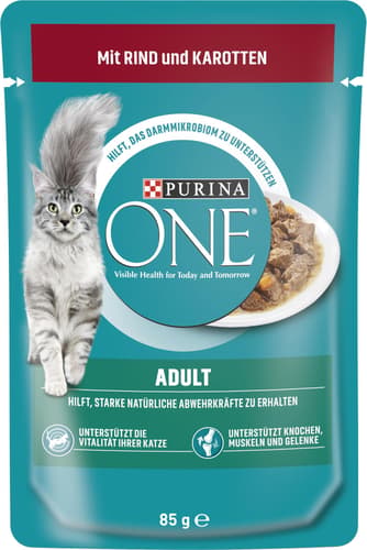 Purina One Adult mit Rind und Karotten