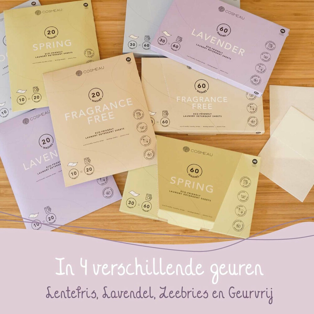Cosmeau Wasstrips Baby pH-Neutraal20 wasbeurten