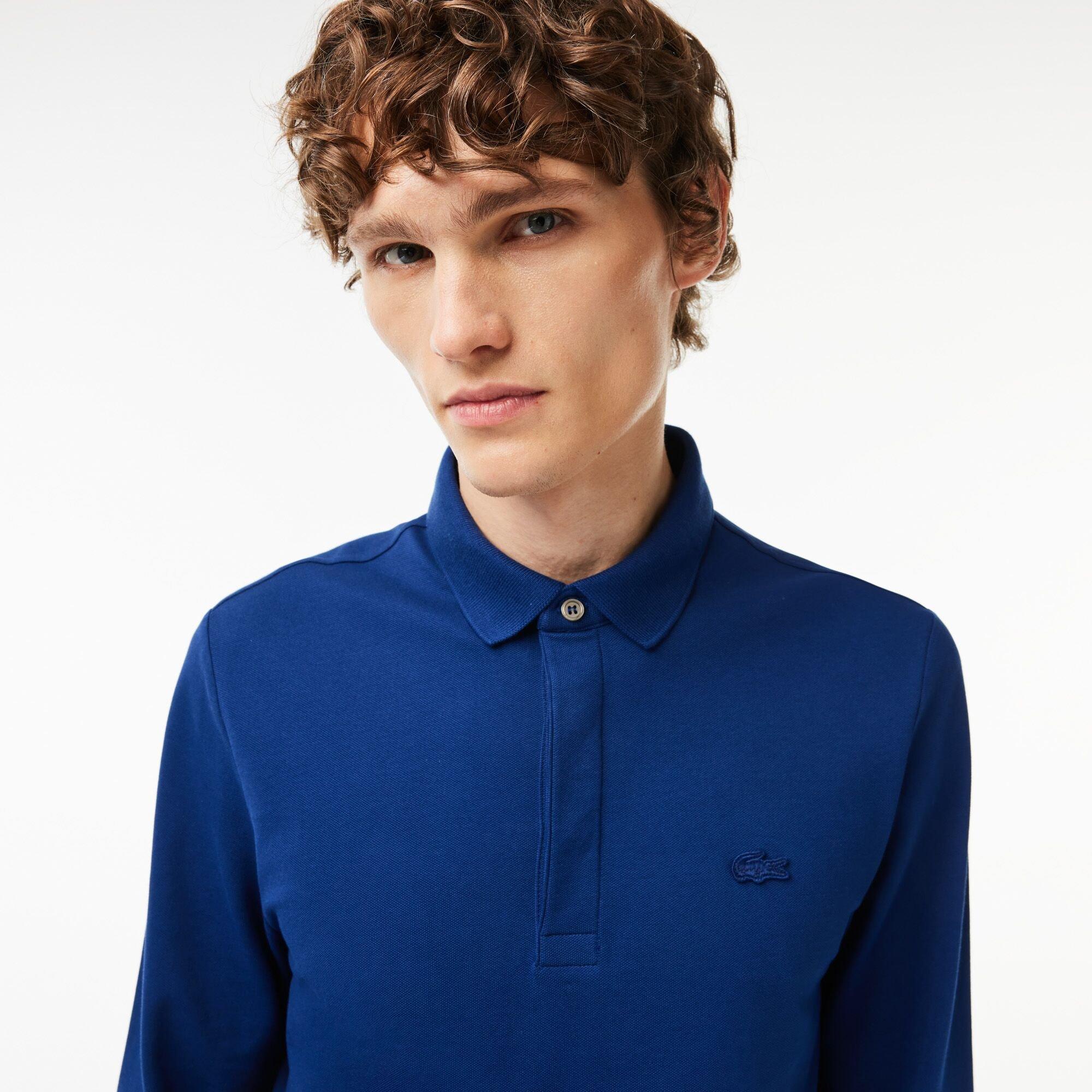 Lacoste Long Sleeve Logo Polo Shirt