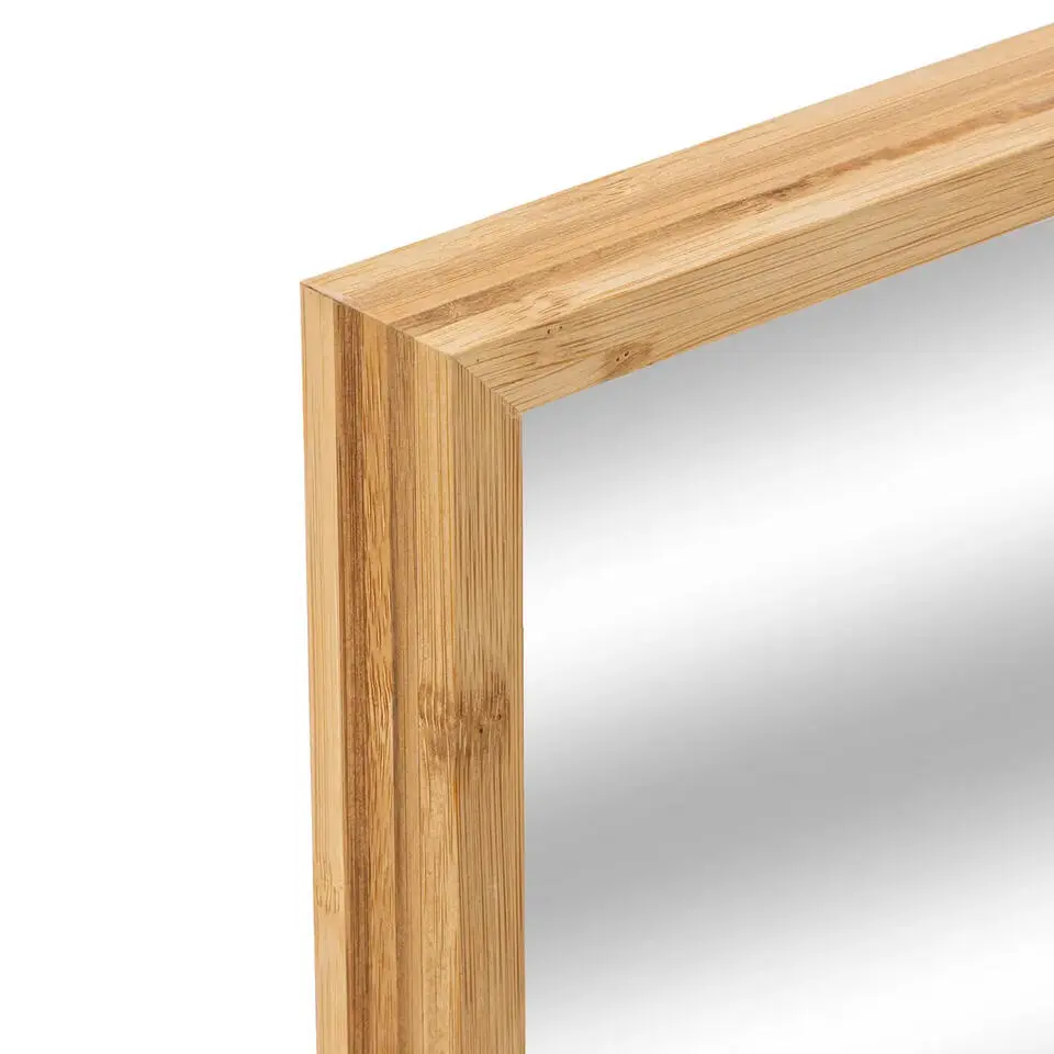 5five Spiegel/wandspiegel - 34 x 44 cm - hout - naturel