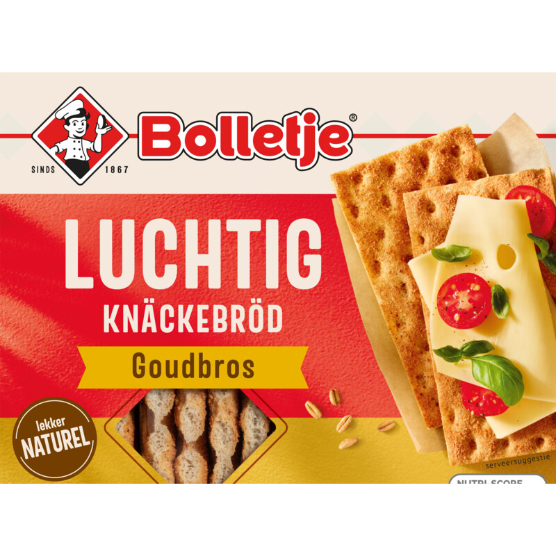 Bolletje Luchtig Knackebrod goudbros