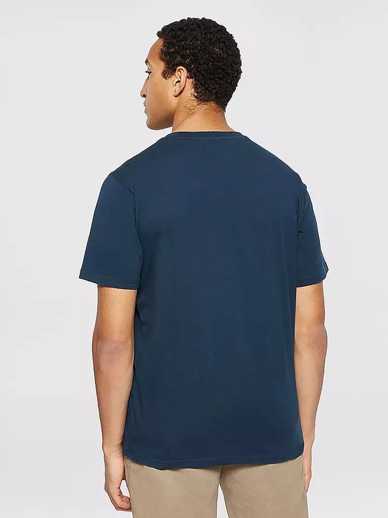 KNOWLEDGE COTTON APPAREL T-Shirt blau