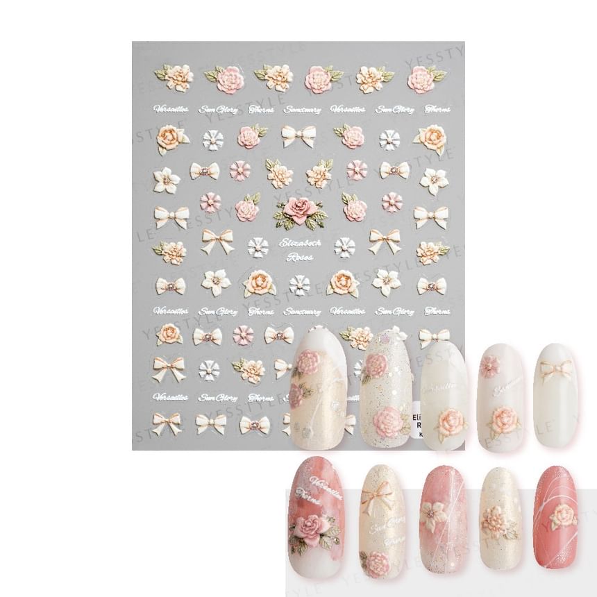 MEKO - Reliëf Nagelstickers J