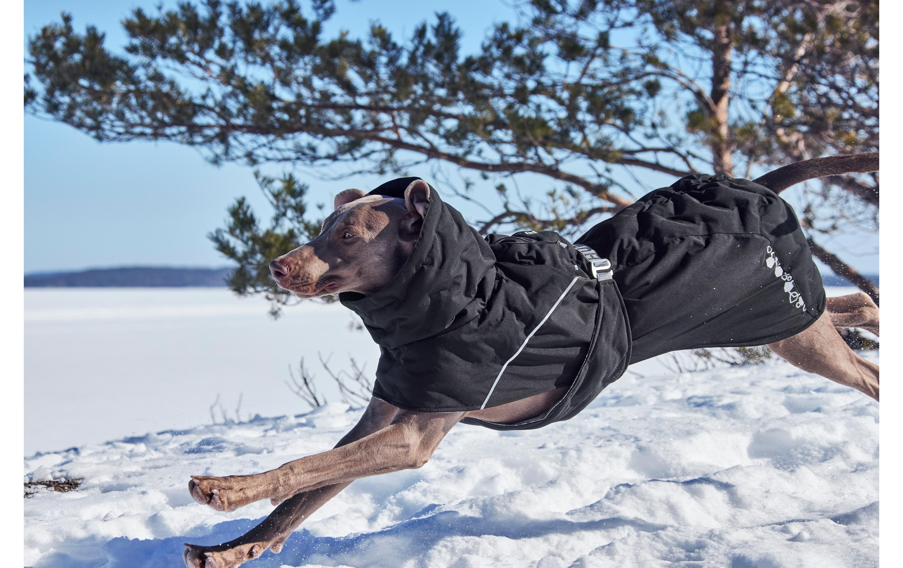 Extreme Warmer V3 Eco Schwarz, 45 cm<br>Winterjacke für Hunde