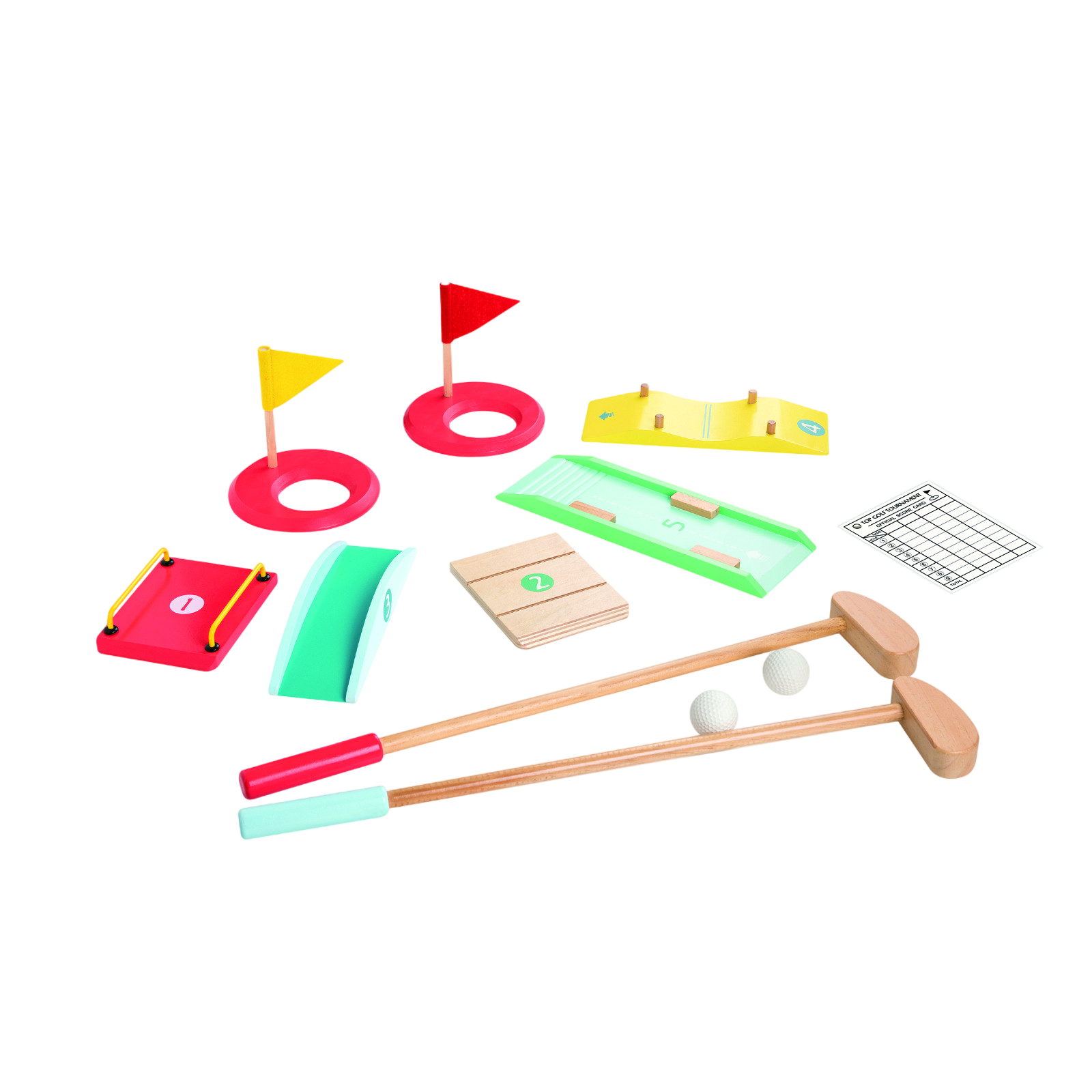 Spielba Golf-Set mit 9 Teilen