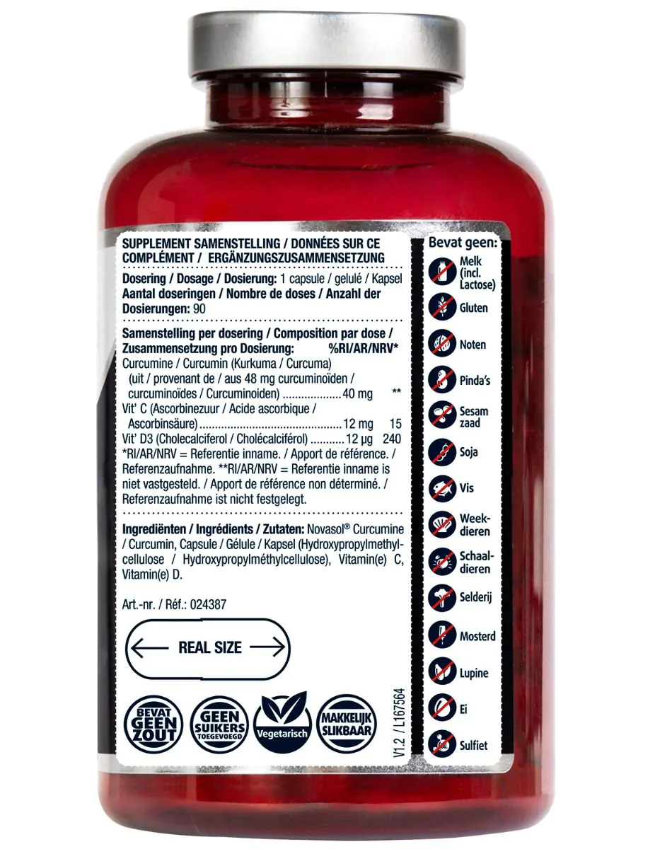 Kurkuma capsules X-tra Krachtig