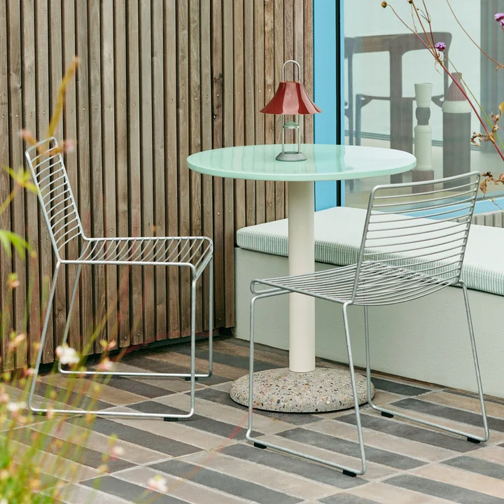 HAY - Hee Dining Chair, weiss (4er-Set)