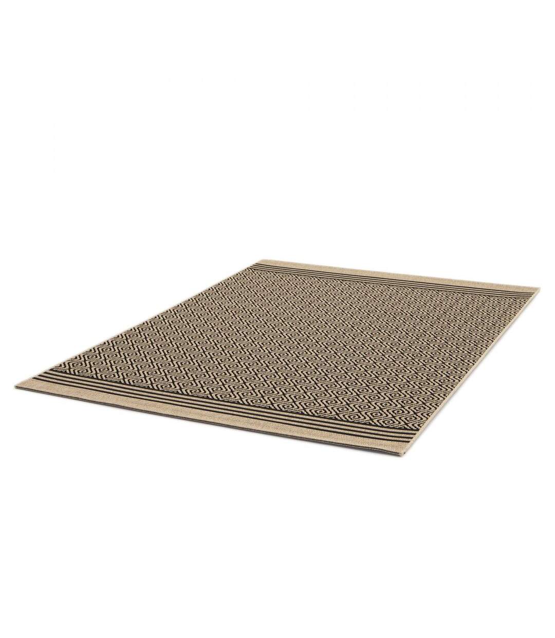 Tapis kilim LONA 2 en polypropylène doux et soyeux