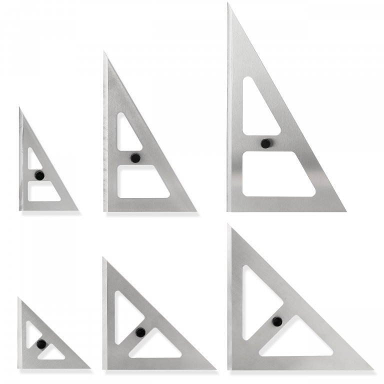 Ulmer Stahl-Schneidedreieck mit Facette