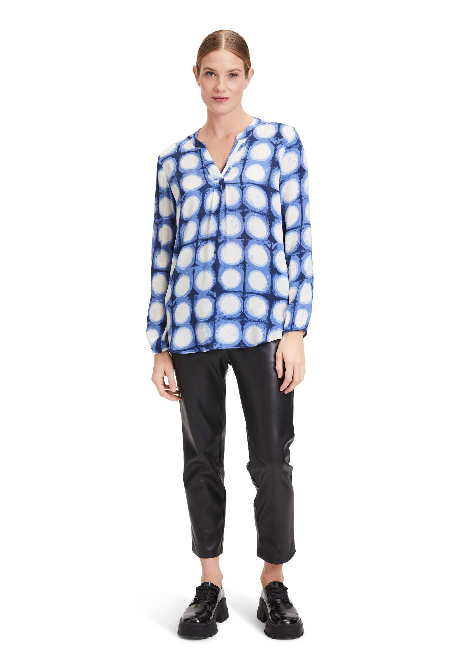 Cartoon| Damen Blusenshirt mit Muster