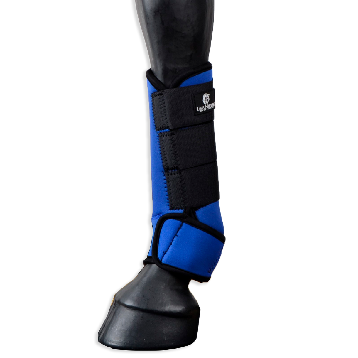 Protetor Softopren, conjunto de um par | Azul Ciano | Equipamento para Cavalos | Selaria Los Nietos | Tradição Artesanal