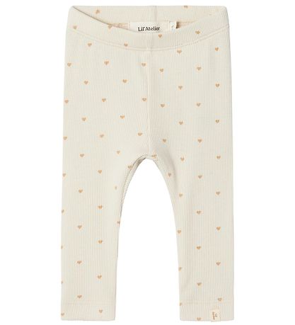Lil?Atelier Leggings - Rib - NmfGago - Noos - TurtleDove Heart