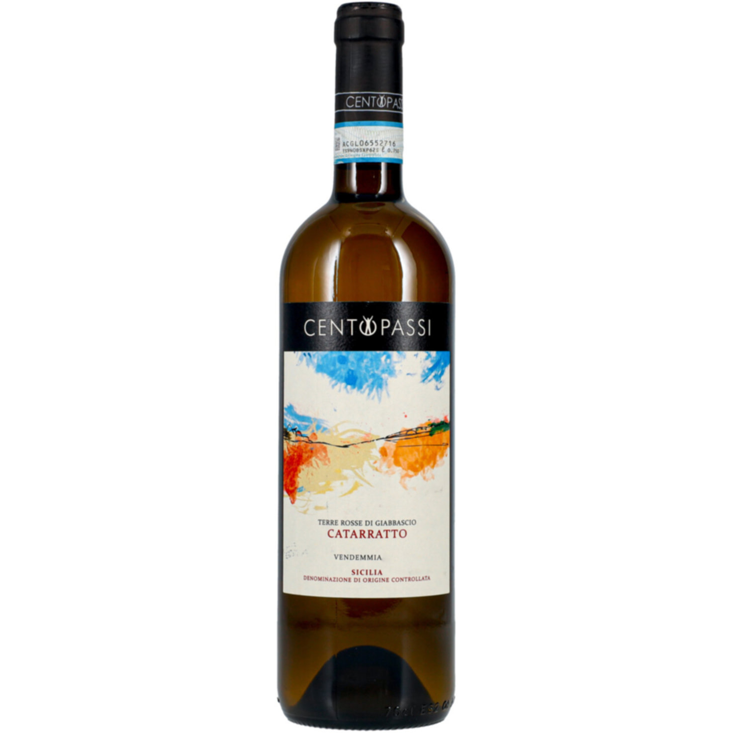 Terre Siciliane IGT Catarratto Terre Rosse di Giabbascio Centopassi - Libera Terra Bio -75cl