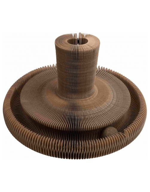 District 70 Maze - Kattenspeelgoed - 50 x 50 x 18 cm Bruin