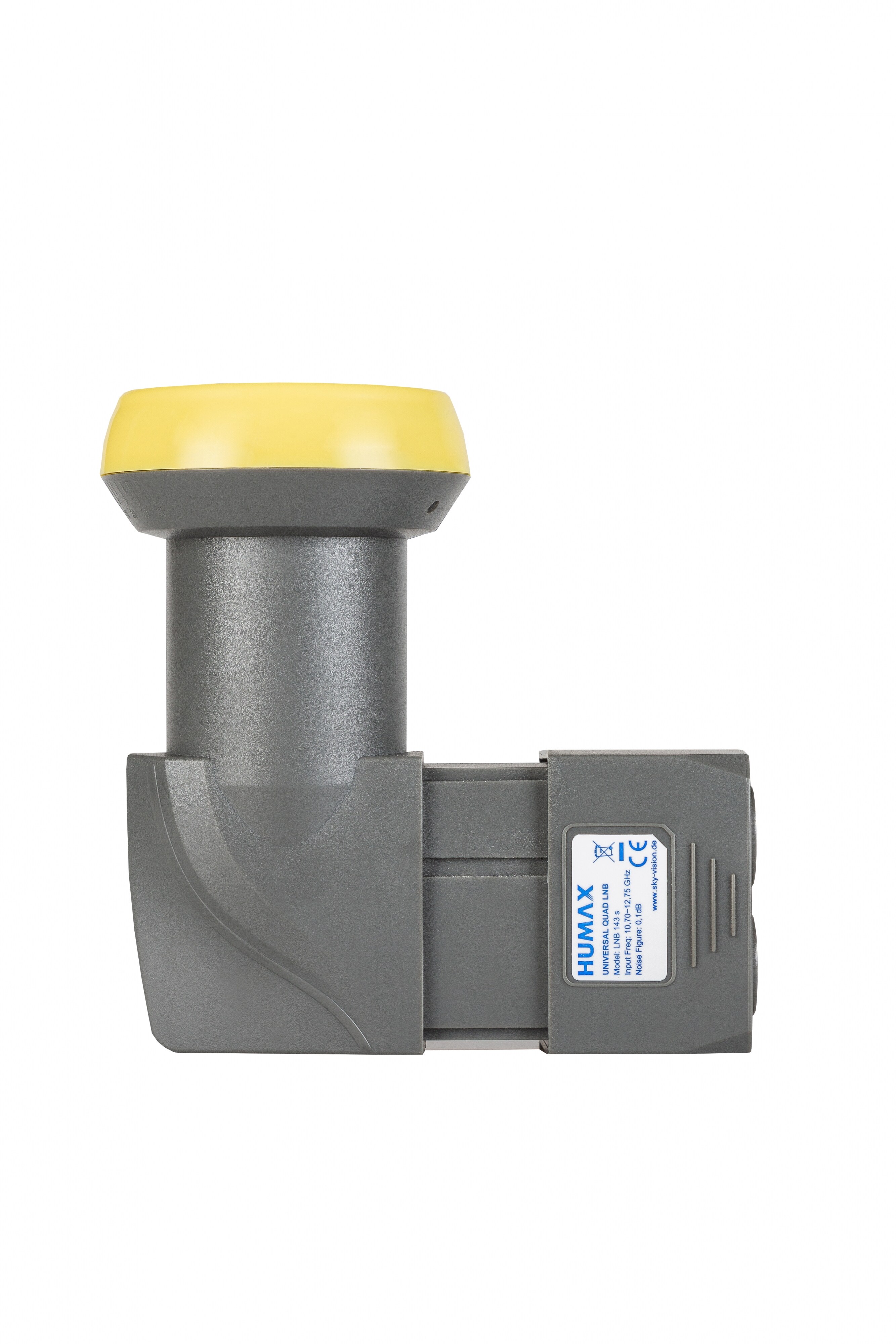 Humax Quad-Universal-LNB, Integrierter Wetterschutz LTE-Filter, Karton