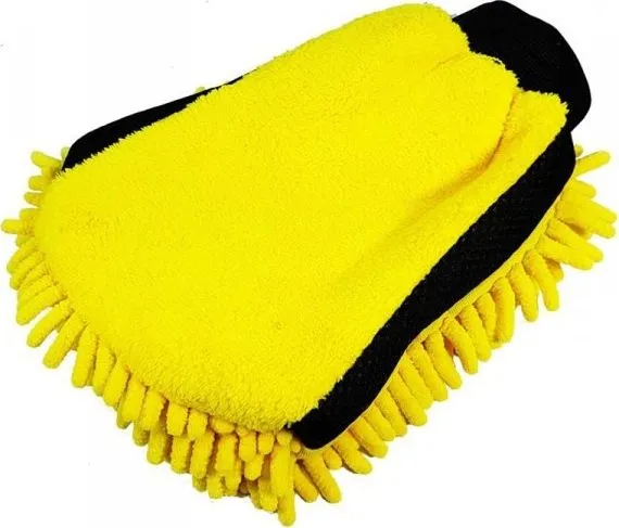 Dunlop - 2-i-1 mikrofiber- og kvasthandske til bilvask