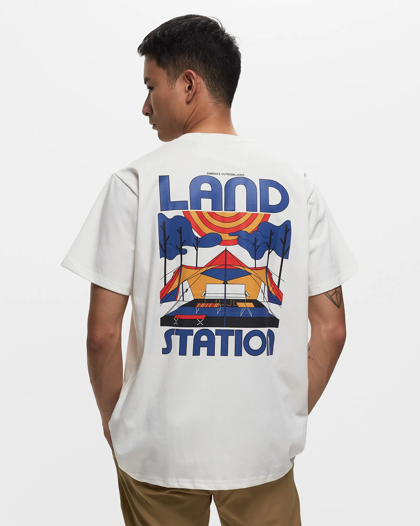 Snow Peak LAND Station T shirt