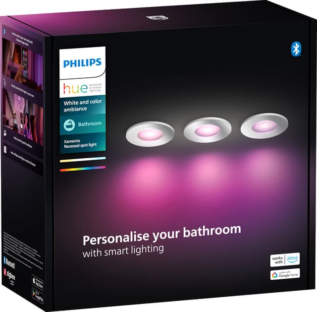Philips Hue Xamento forsænkede spotlys 4,2 W, GU10