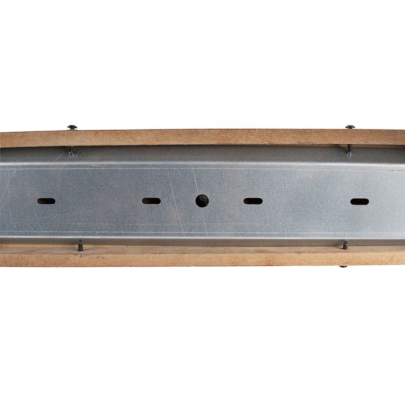 Smart spot staal met hout kantelbaar incl. 3 WiFi GU10 - Emado