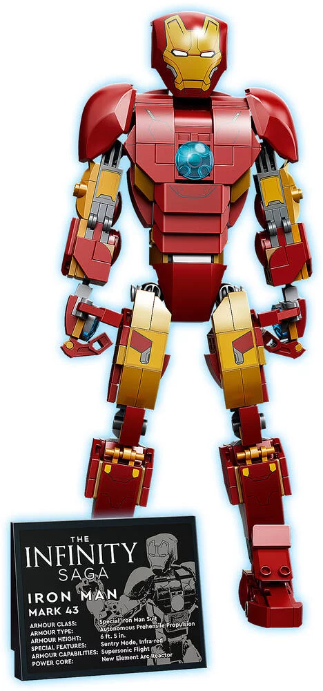 LEGO® MARVEL SUPER HEROES™ - 76206 - L’ARMURE ARTICULEE D’IRON MAN