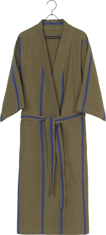 ferm LIVING Field Robe Olive/Bright Blue Olive/bright blue