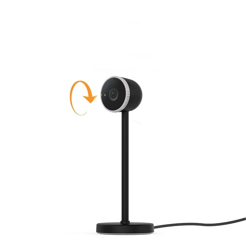USB-C Weitwinkel 1080p Webcam Video-Chat Kamera mit Ambient Light für Nintendo Switch 2 - Schwarz