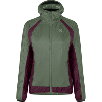 Montura Vulcan 2.0 Isolationsjacke Verde Salvia / Vinaccia Damen