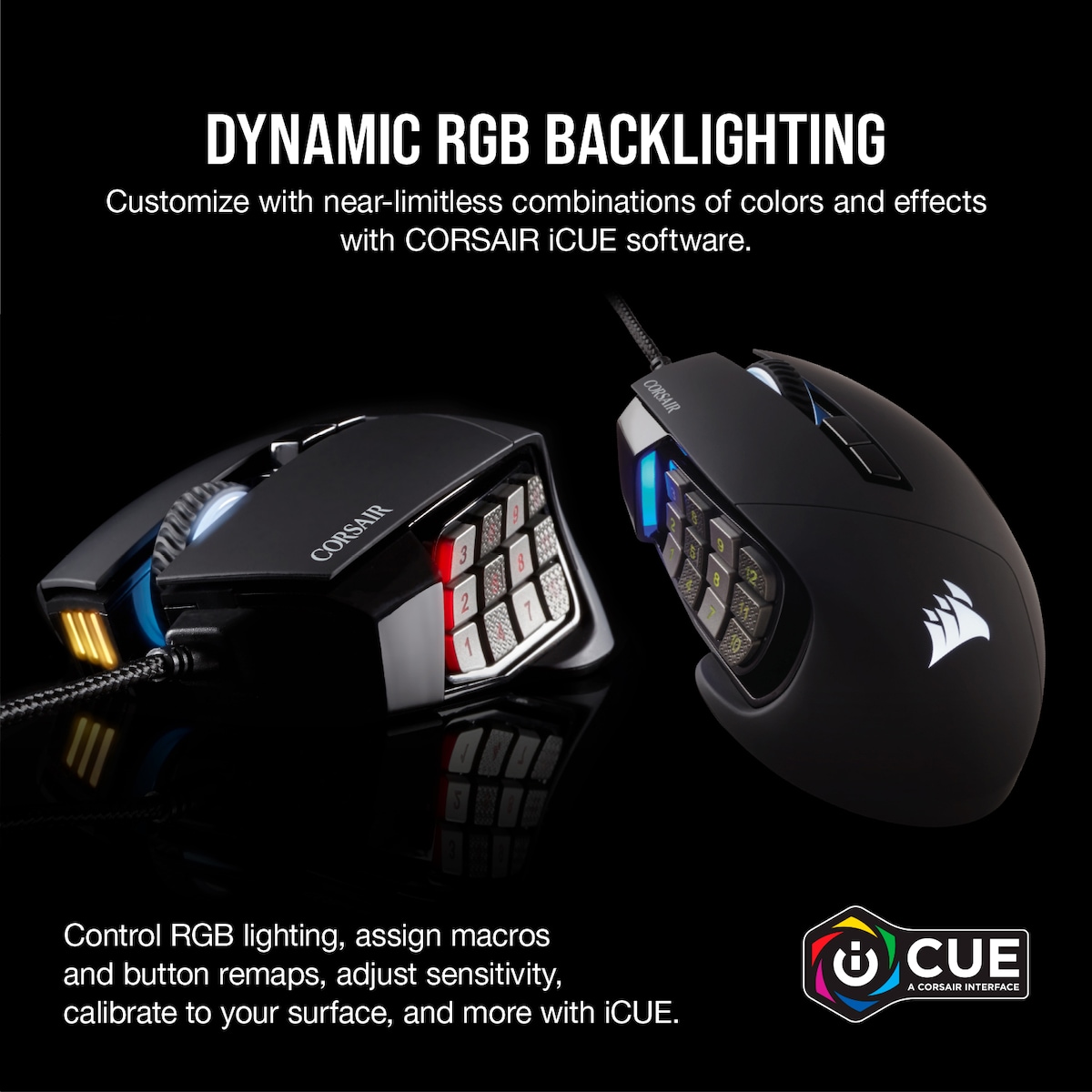 Corsair Scimitar Elite RGB gamingmus
