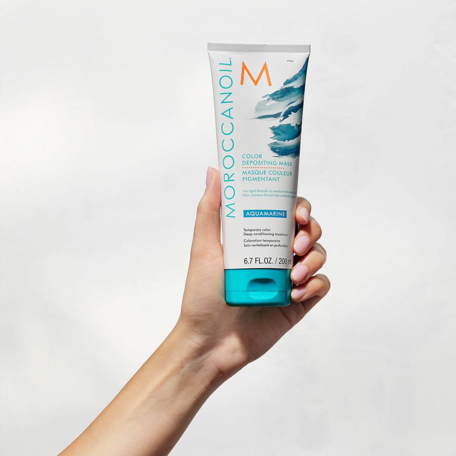 Moroccanoil Color Depositing Mask Aquamarine 200ml