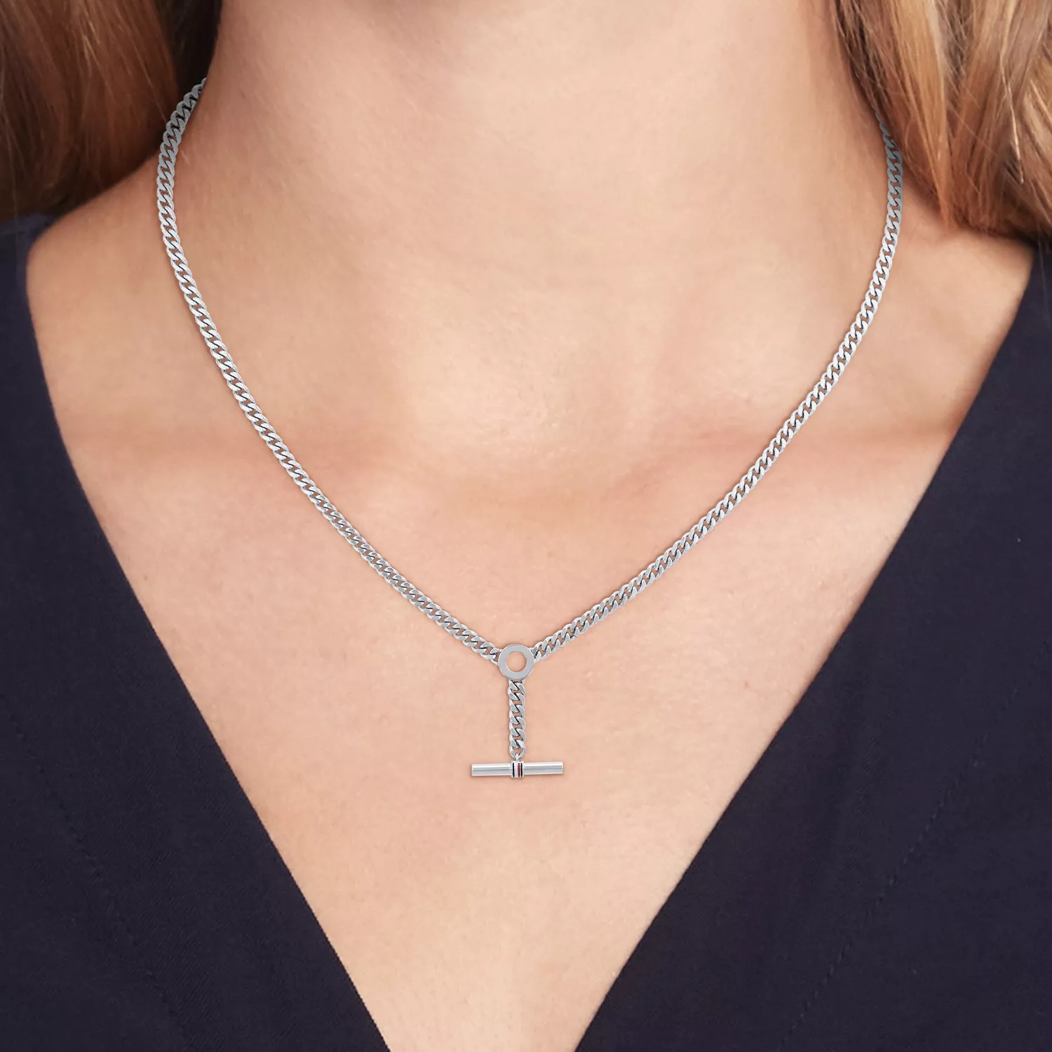 Tommy Hilfiger Sliding Chains Halskæde Rustfrit Stål 2780771