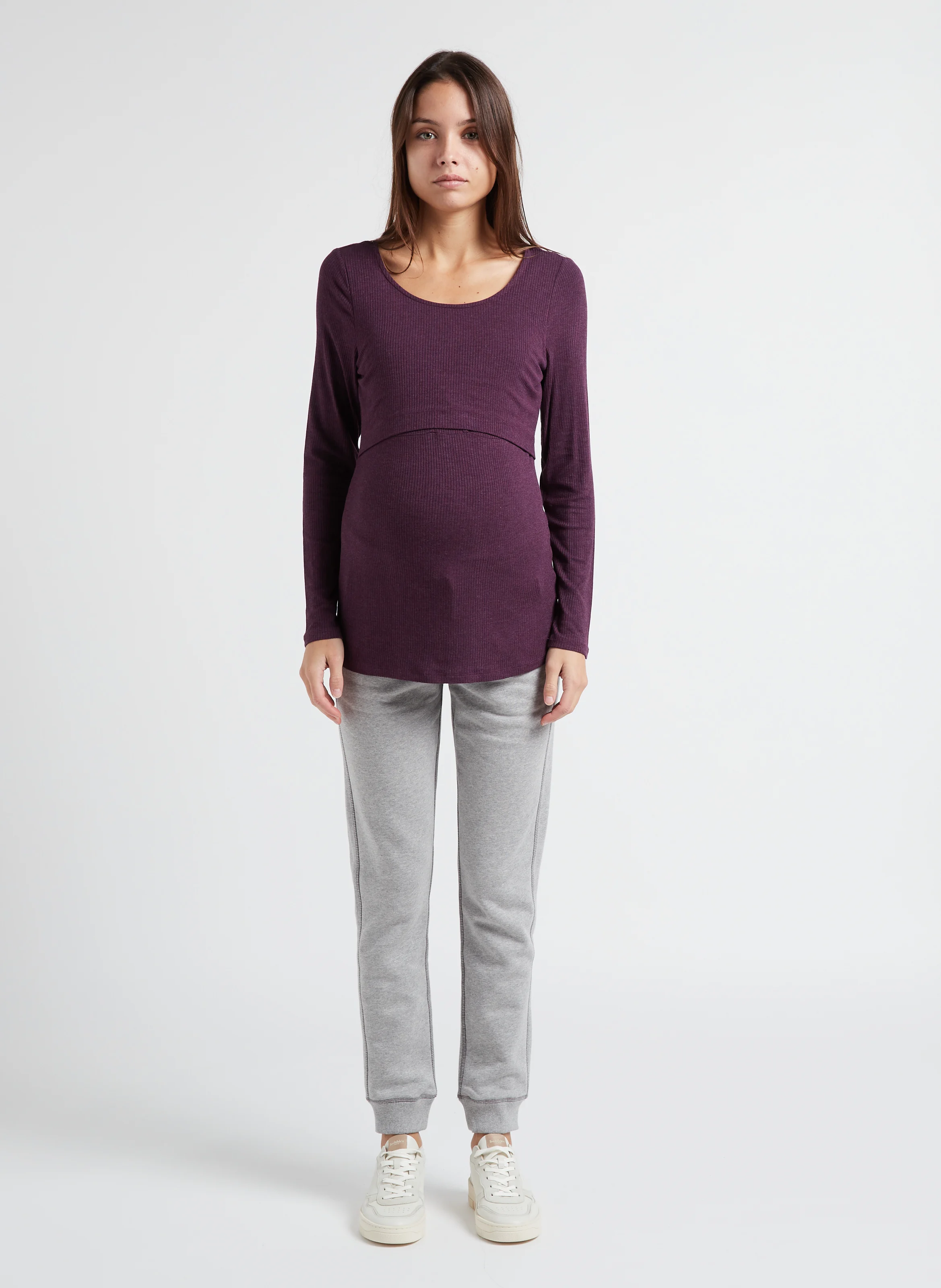 MILDA - Top allaitement col bateau | Multicolore