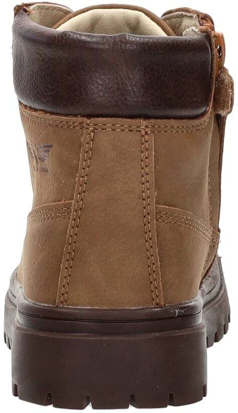 Shoesme Veterschoenen Hoog cognac