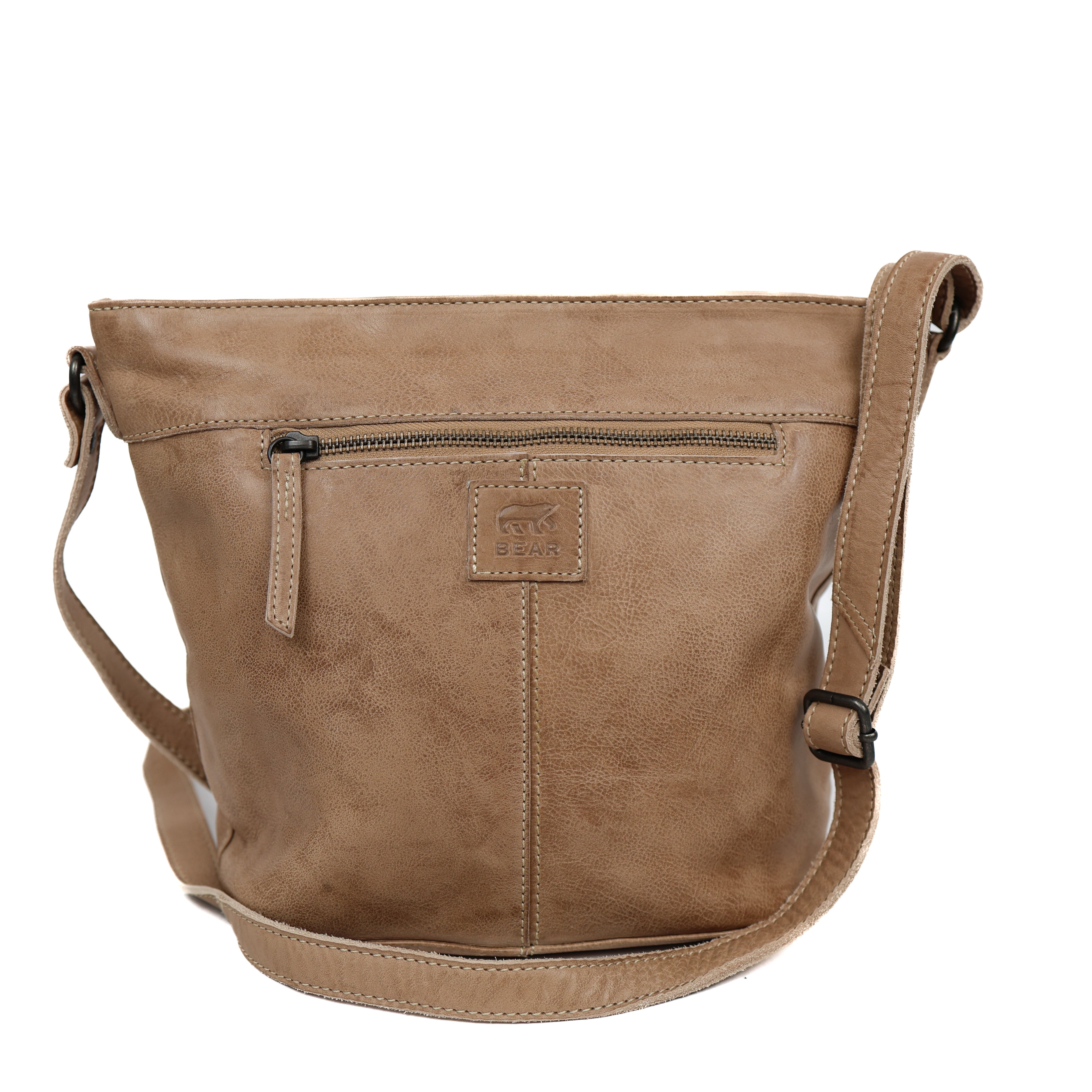 Schoudertas 'Suze' beige Beige