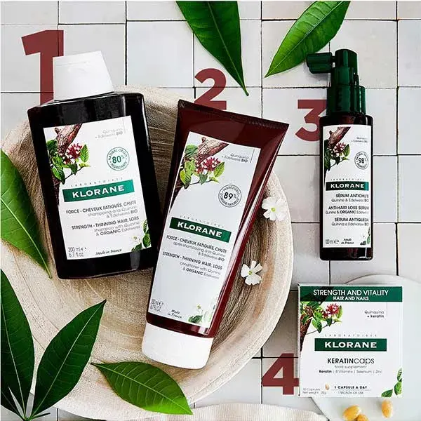 Shampoo Fortificante Klorane Quinine Edelweiss 100ml