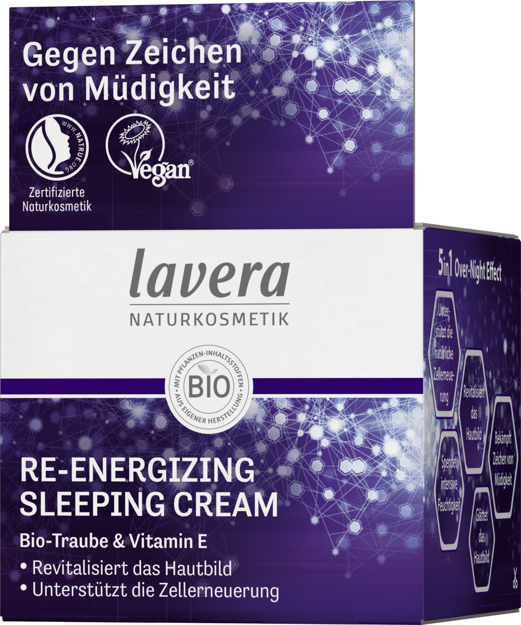lavera  Re-Energizing Sleeping Cream, 50 ml