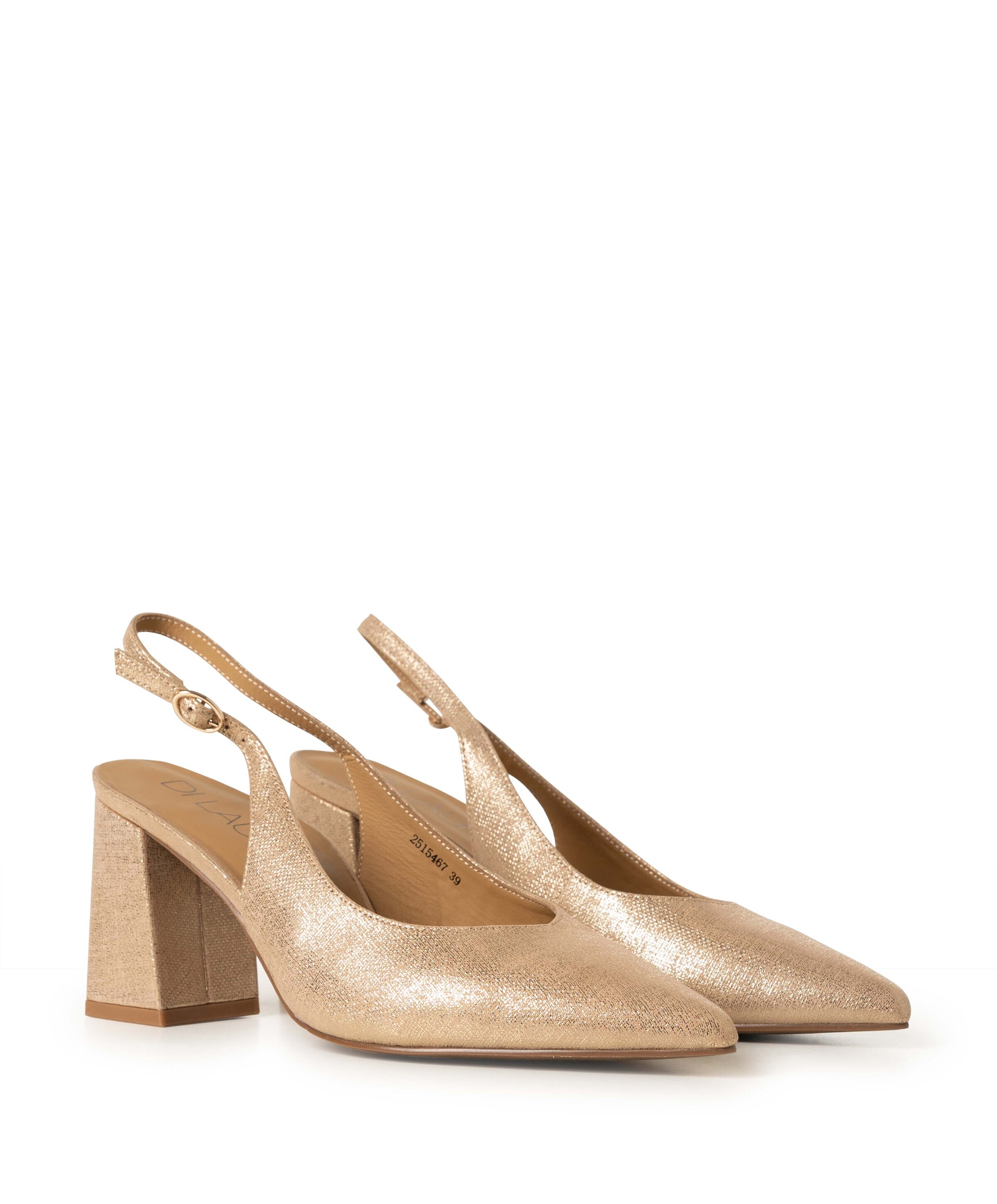 Di Lauro  Alfonsa dames slingbacks goud