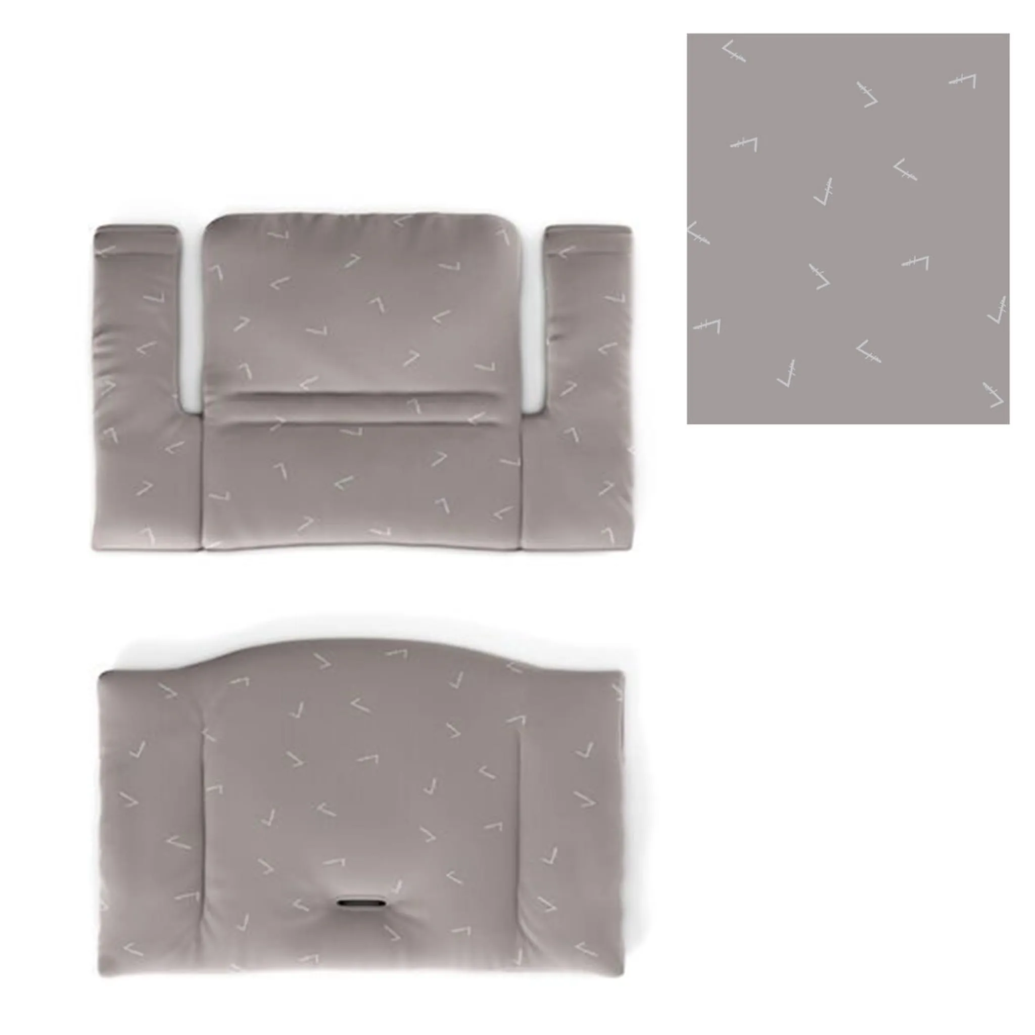 Stokke Chaise Haute Tripp Trapp® + Coussin avec Cabaret Tripp Trapp® - Whitewash