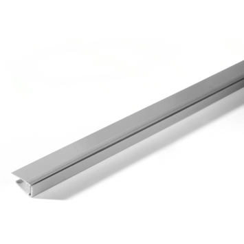 Grosfillex start-/eindprofiel 5/8 mm grijs 260 cm