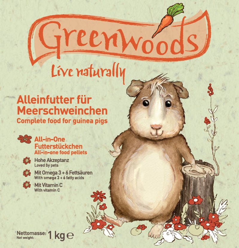 Greenwoods, cochon d'Inde à prix discount sur bitiba.fr