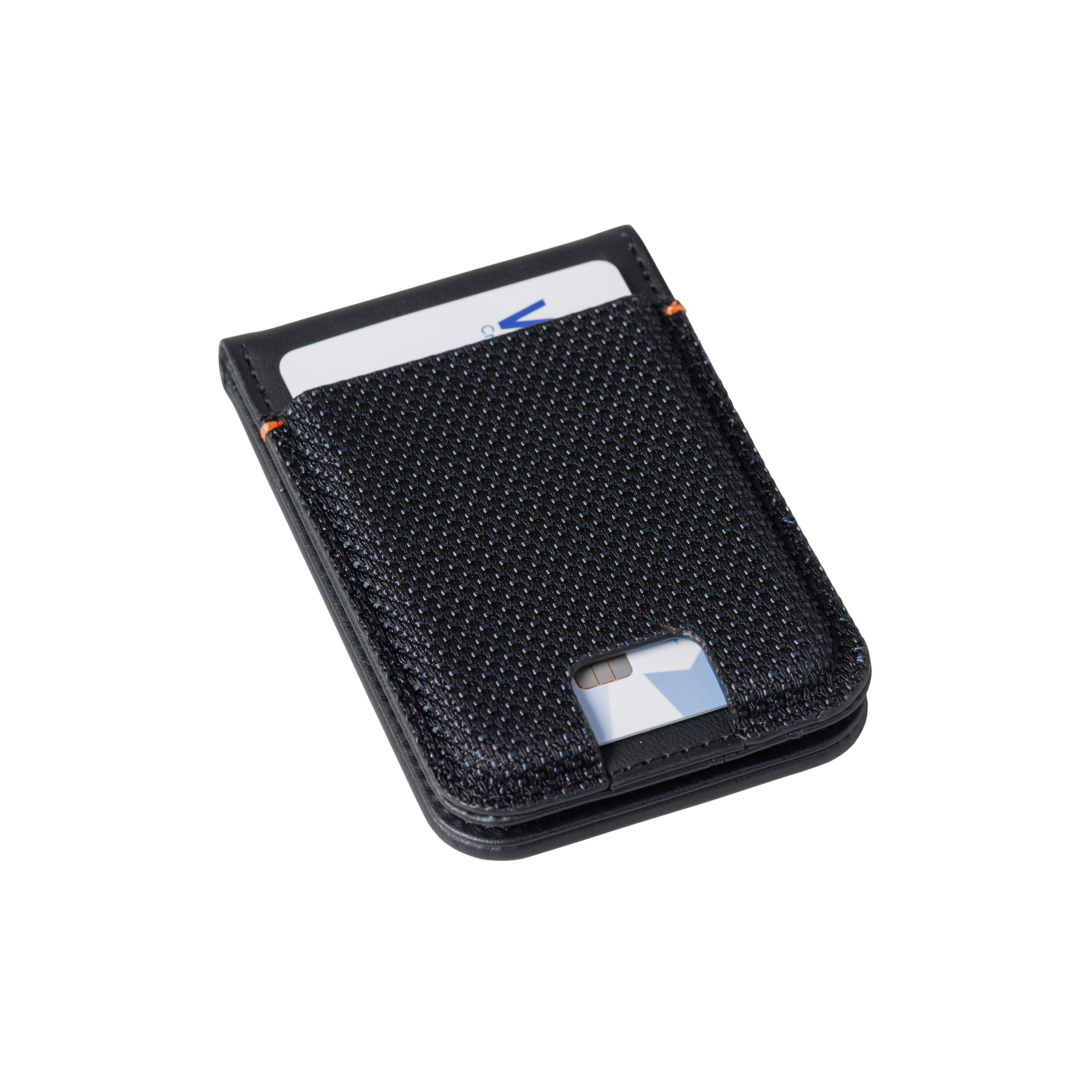 RFID Magnetische MagSafe Wallet Kreditkarten Halterung   Kickstand Aufsteller Metropolis (964445113940) - Kevlar Schwarz
