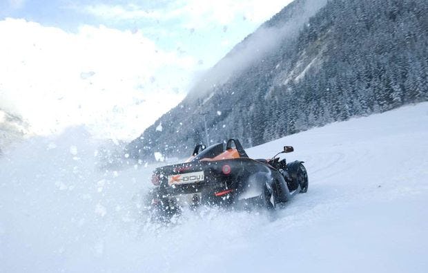 KTM X-BOW Wintercup Goldeck als Geschenkidee