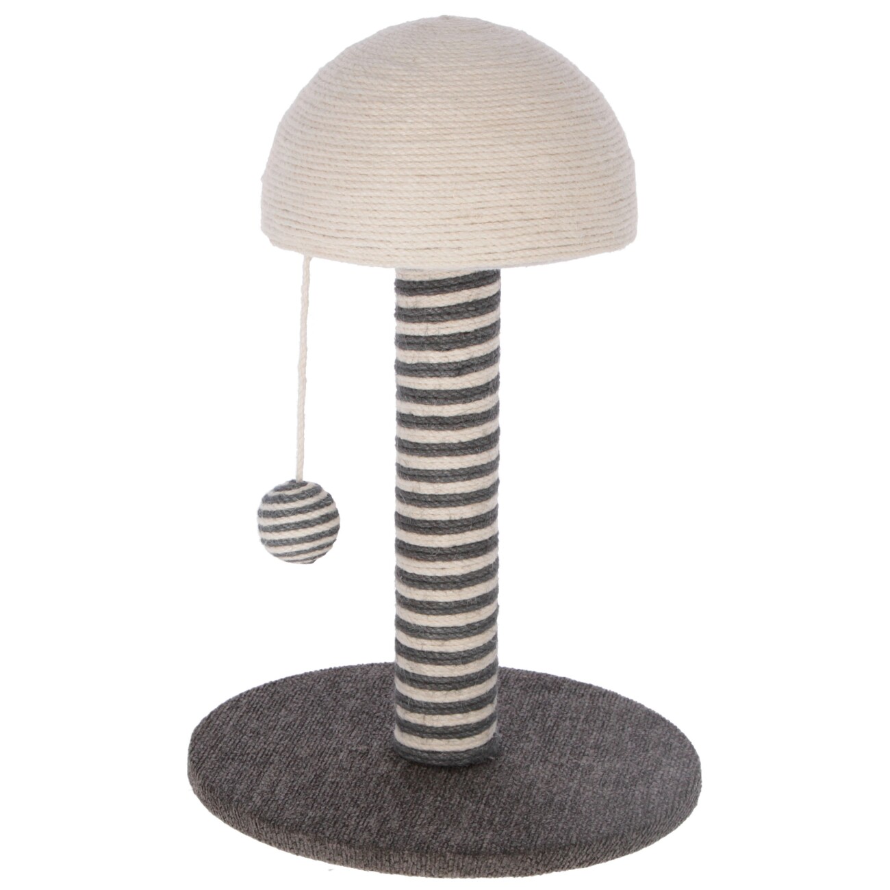 Kerbl Kratzsäule Funghi grau