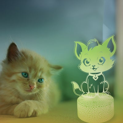 Powerpal Nattlampe Katt